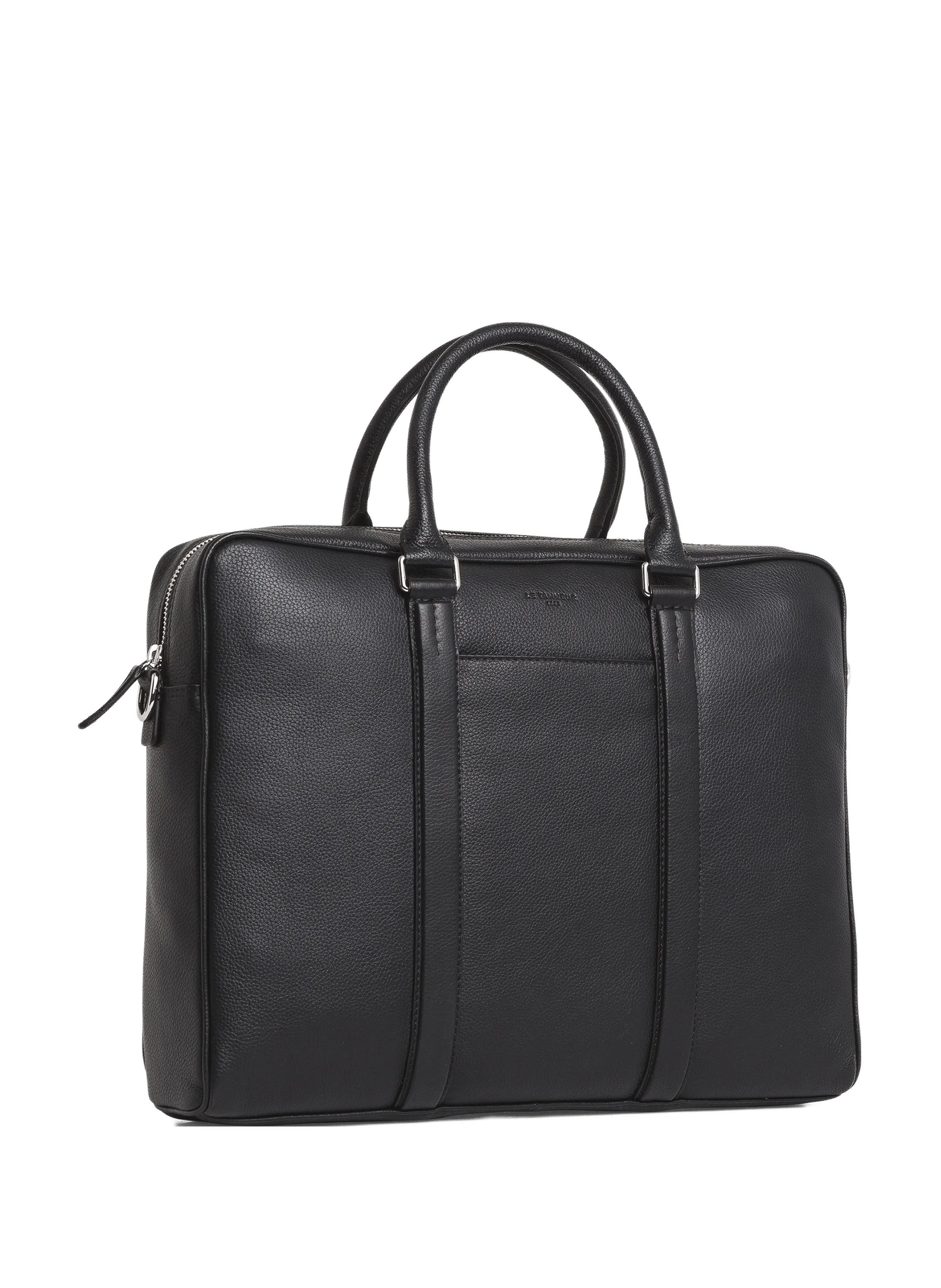 LE TANNEUR  Leather briefcase - Black