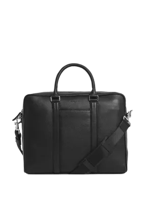 LE TANNEUR  Leather briefcase - Black