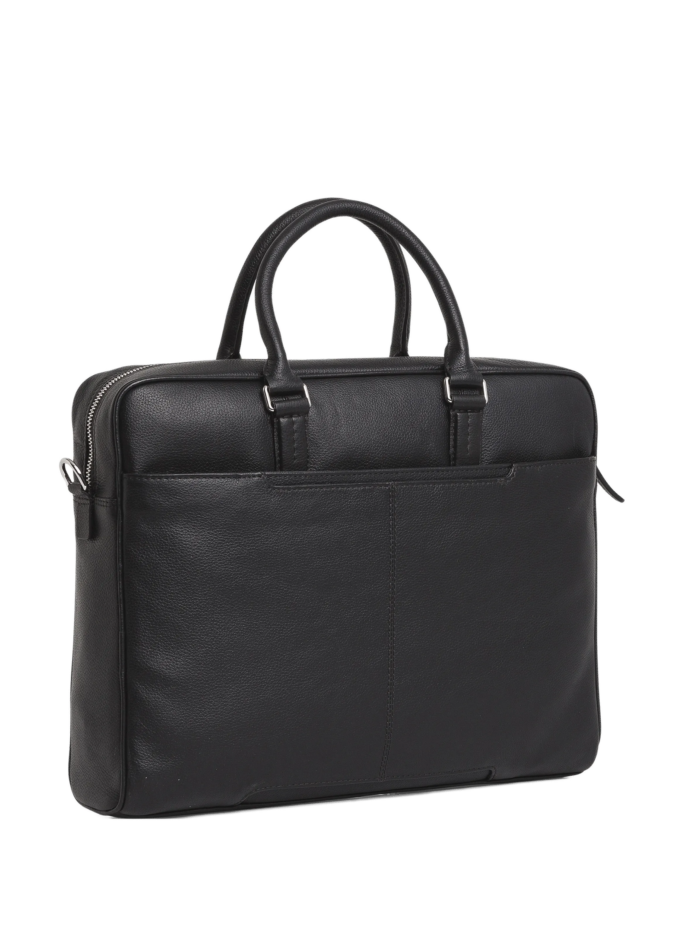 LE TANNEUR  Leather briefcase - Black