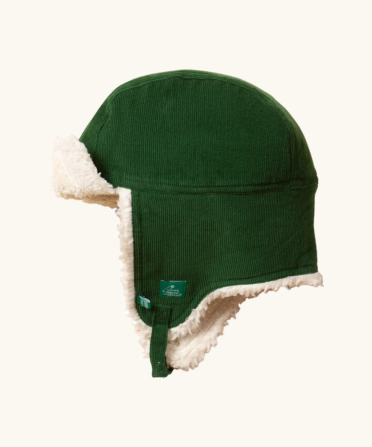 LGR Vintage Green Sherpa Trapper Hat