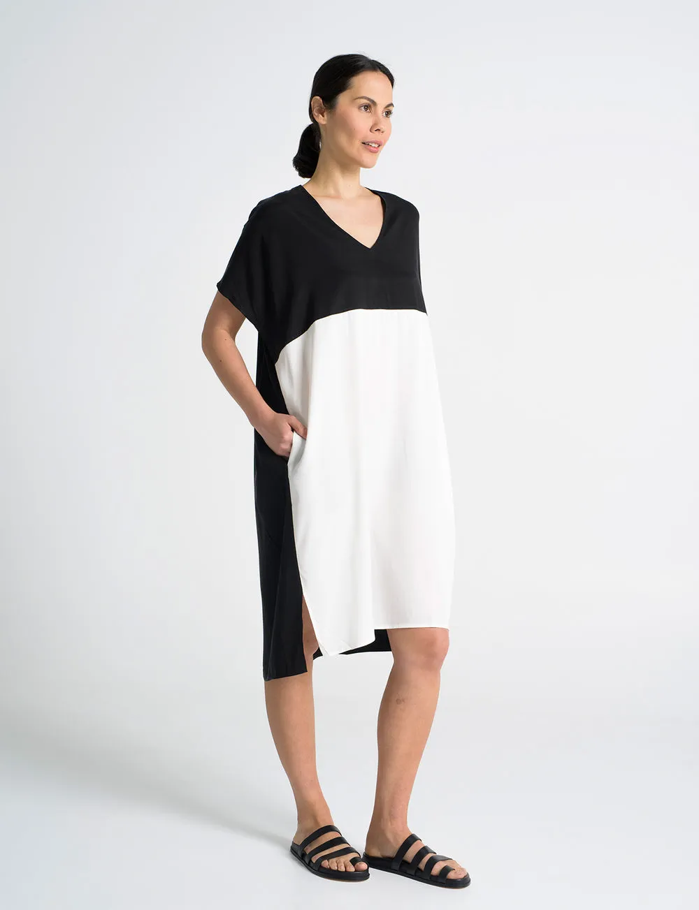 Lounge The Label - Faro Dress - Black/white