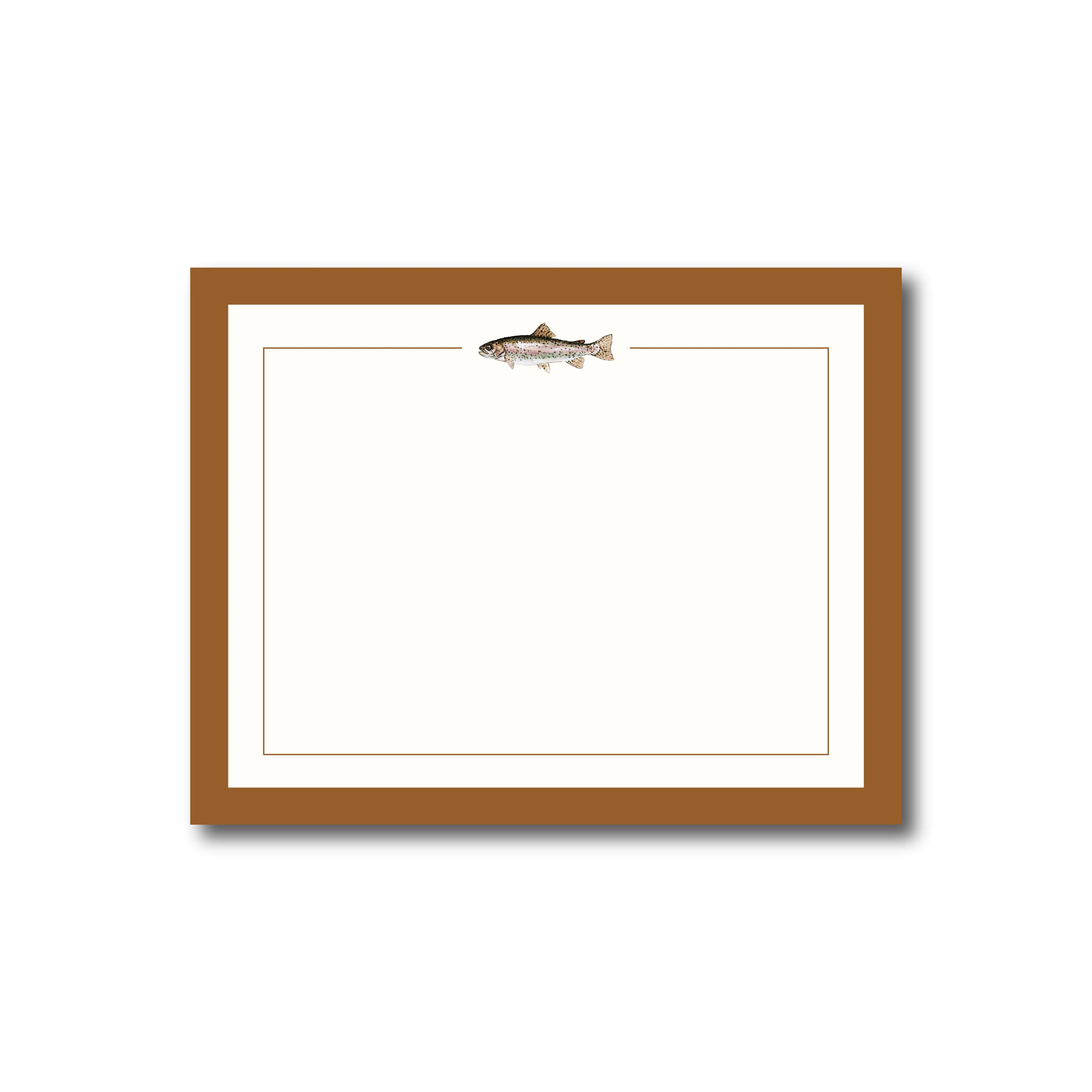 Mads Studio & Co. - Rainbow Trout Flat Notecards