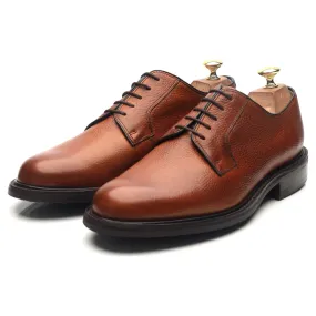 'Nairn' Tan Brown Leather Derby UK 8 F