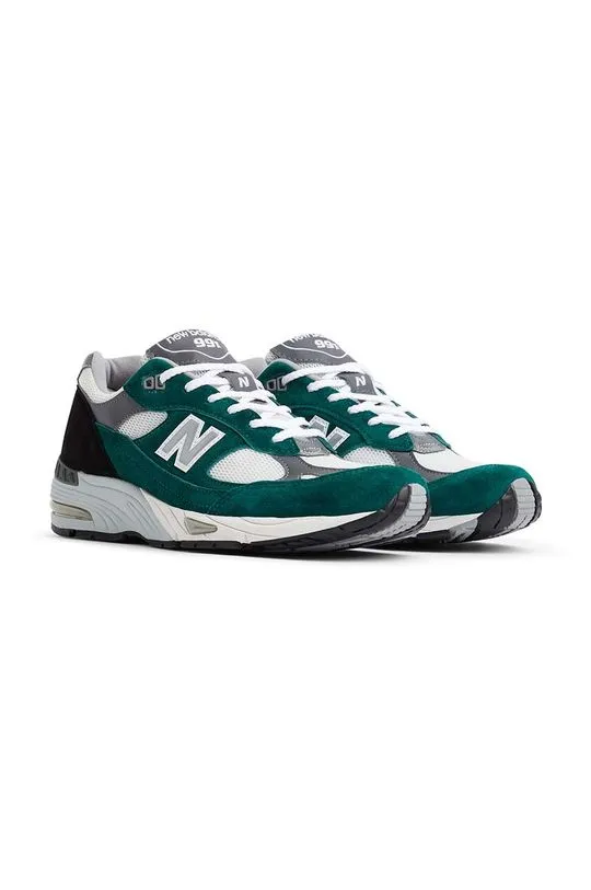 New Balance sneakers M991TLK Made in UK turquoise color