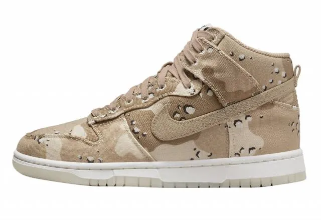 Nike dunk high wmns desert camo