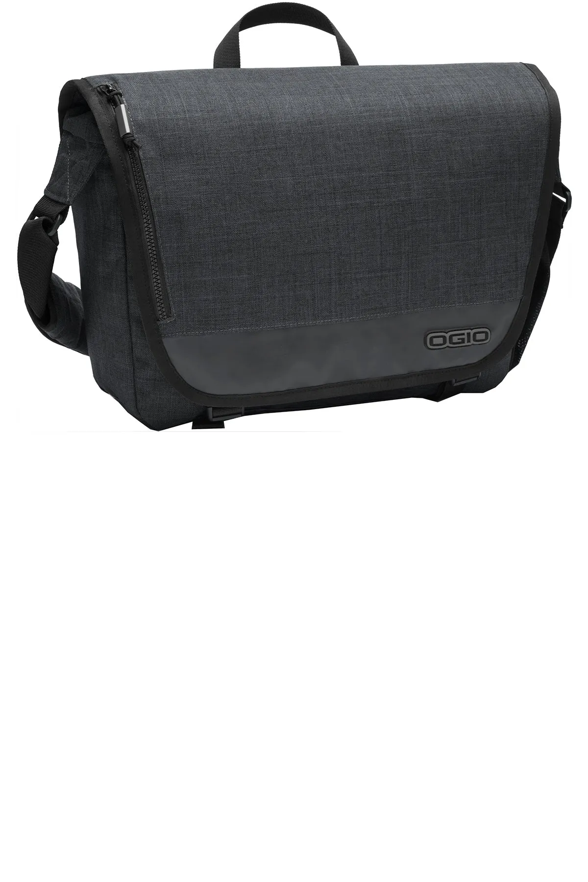 OGIO Sly Customized Messenger Bags, Heather Grey