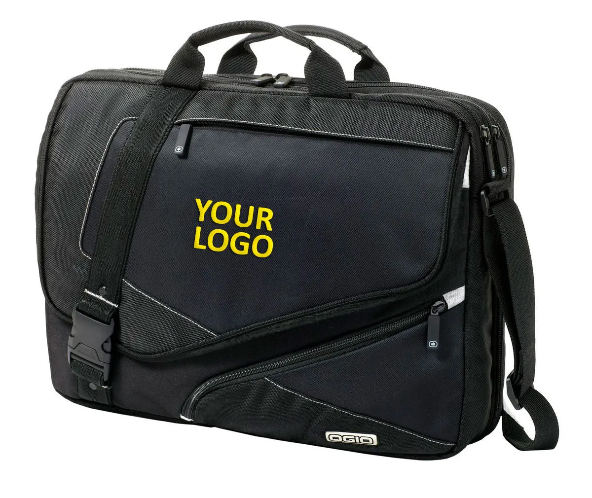 OGIO Voyager Customized Messenger Bags, Black