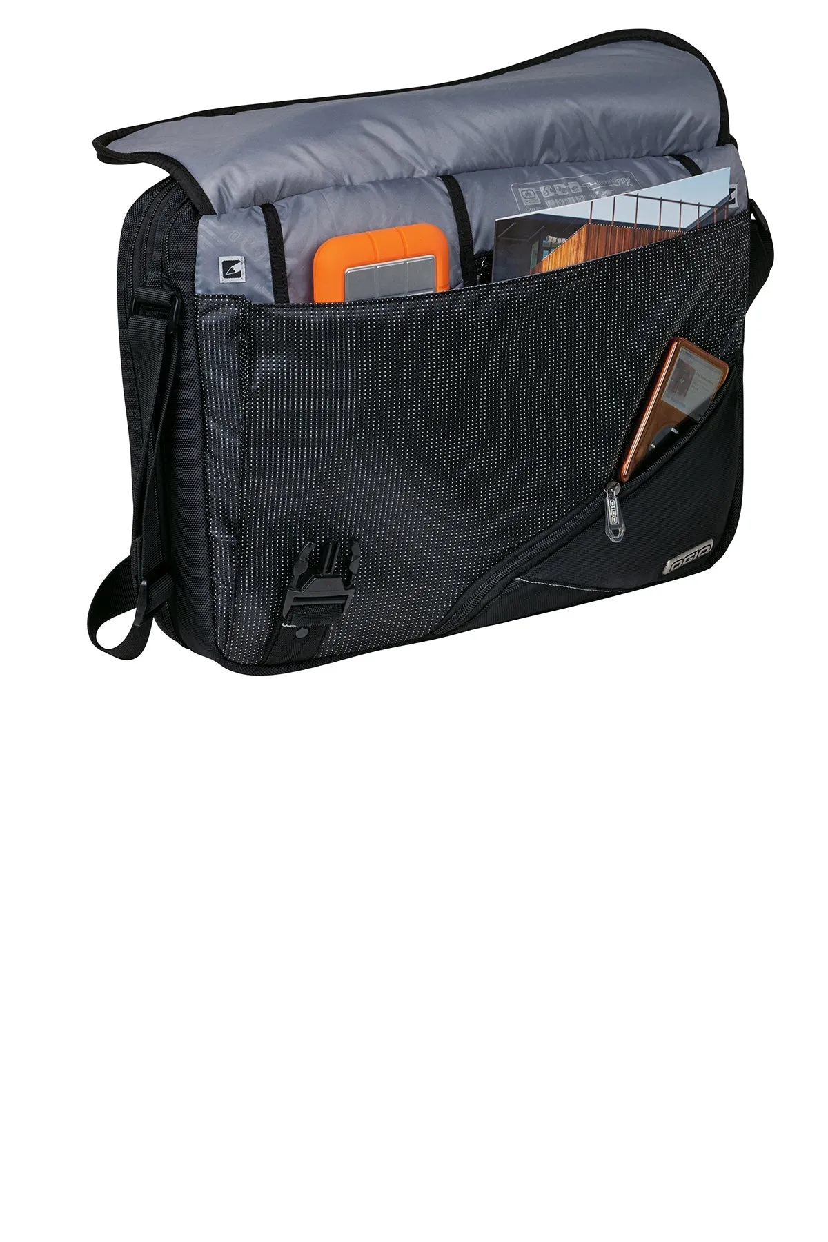 OGIO Voyager Customized Messenger Bags, Black