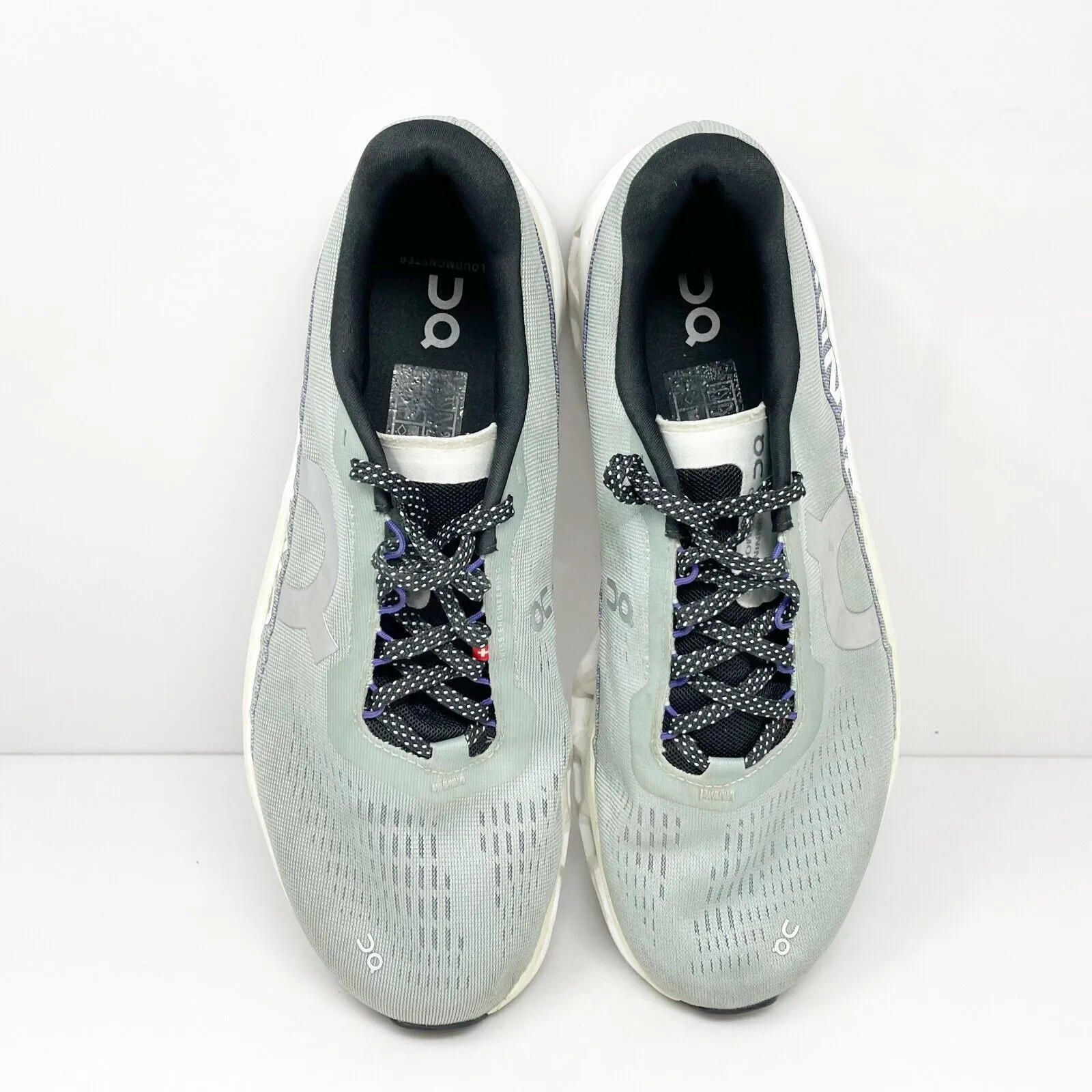 On Mens Cloudmonster 2 Gray Running Shoes Sneakers Size 10.5