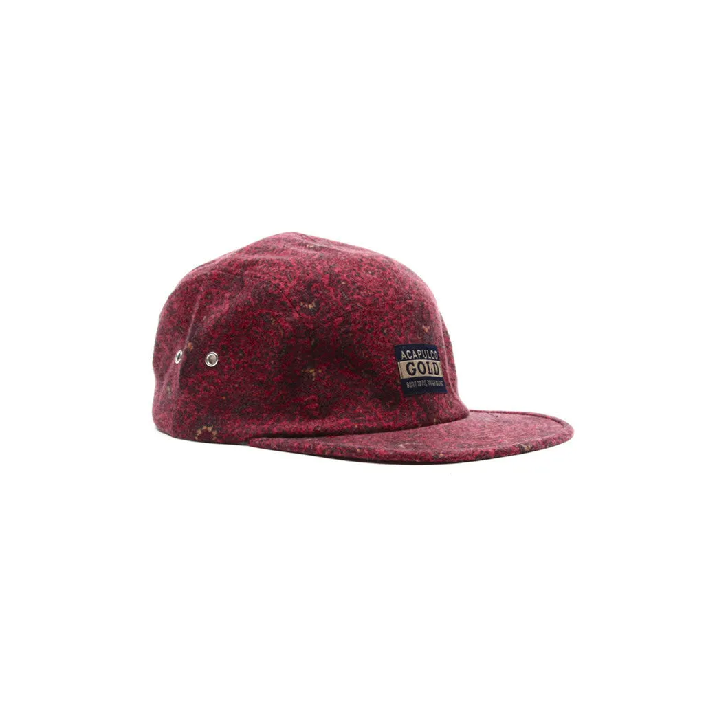 Paisley Flannel Camp Cap