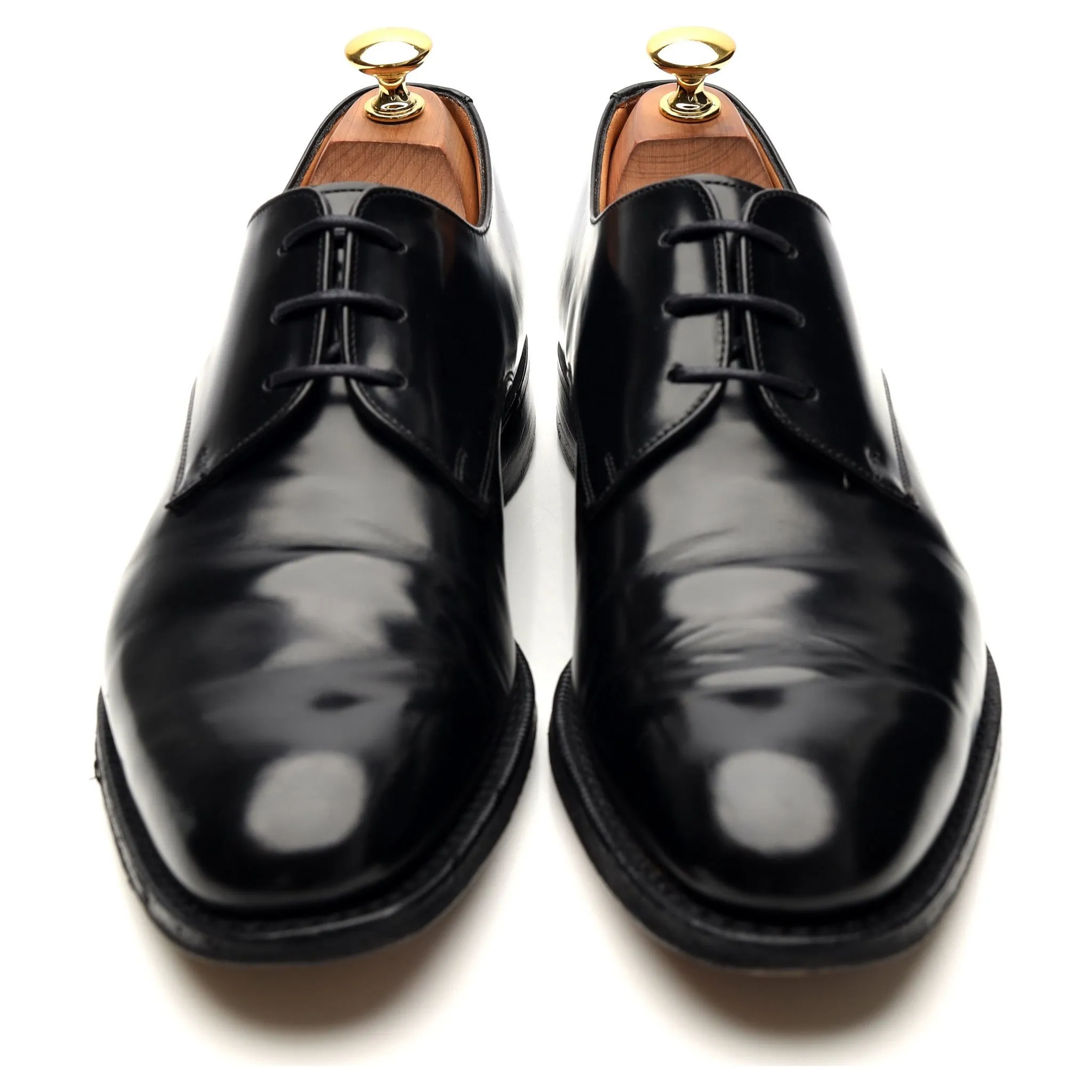 'Paris' Black Leather Derby UK 6.5 F