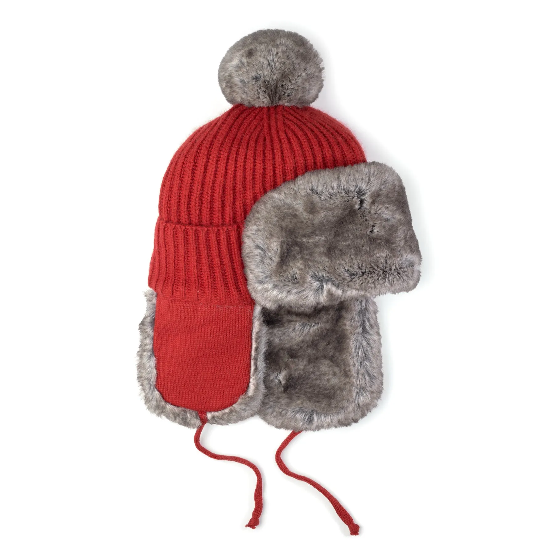 Pom Pom Trapper Toque