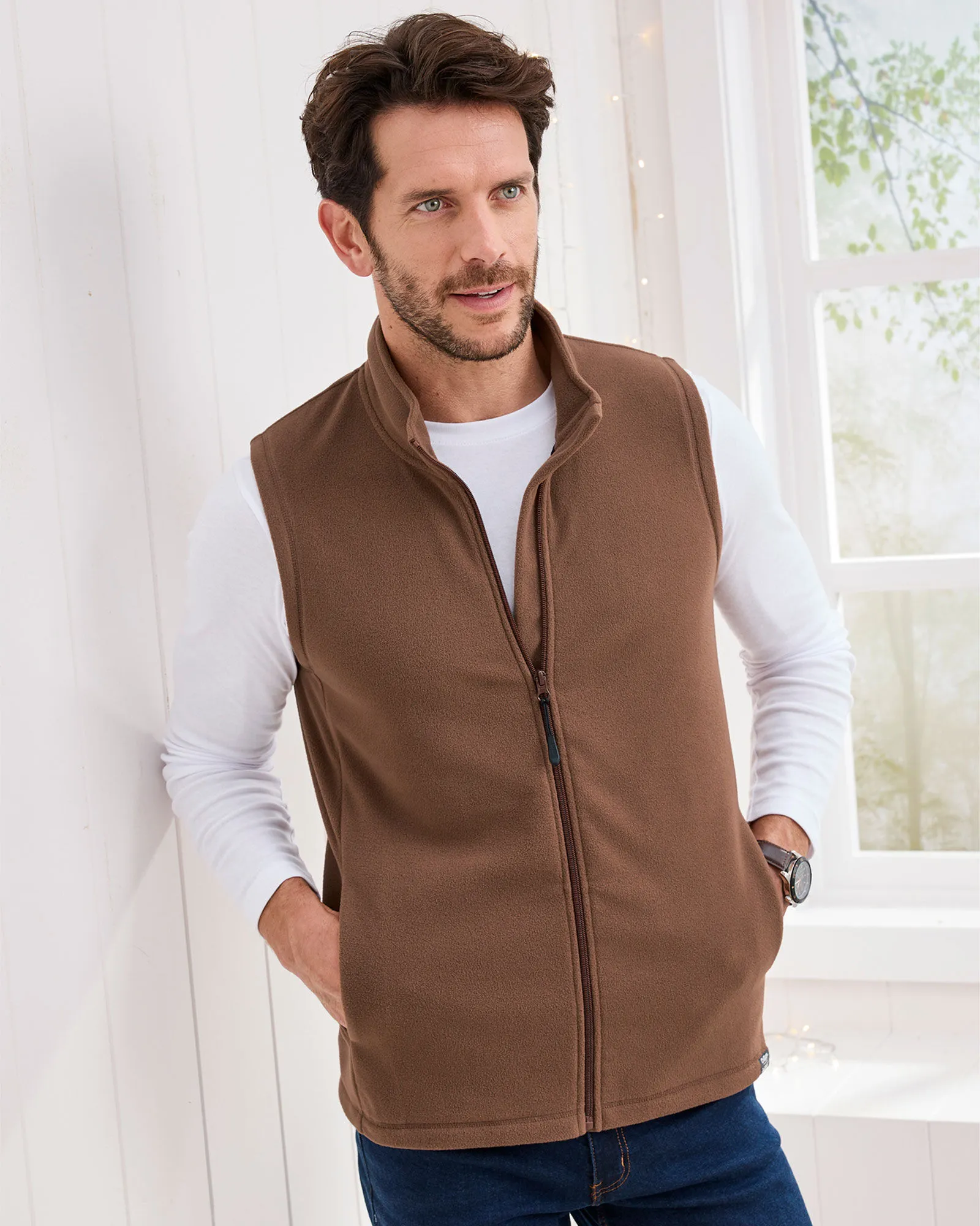 Recycled Microfleece Gilet