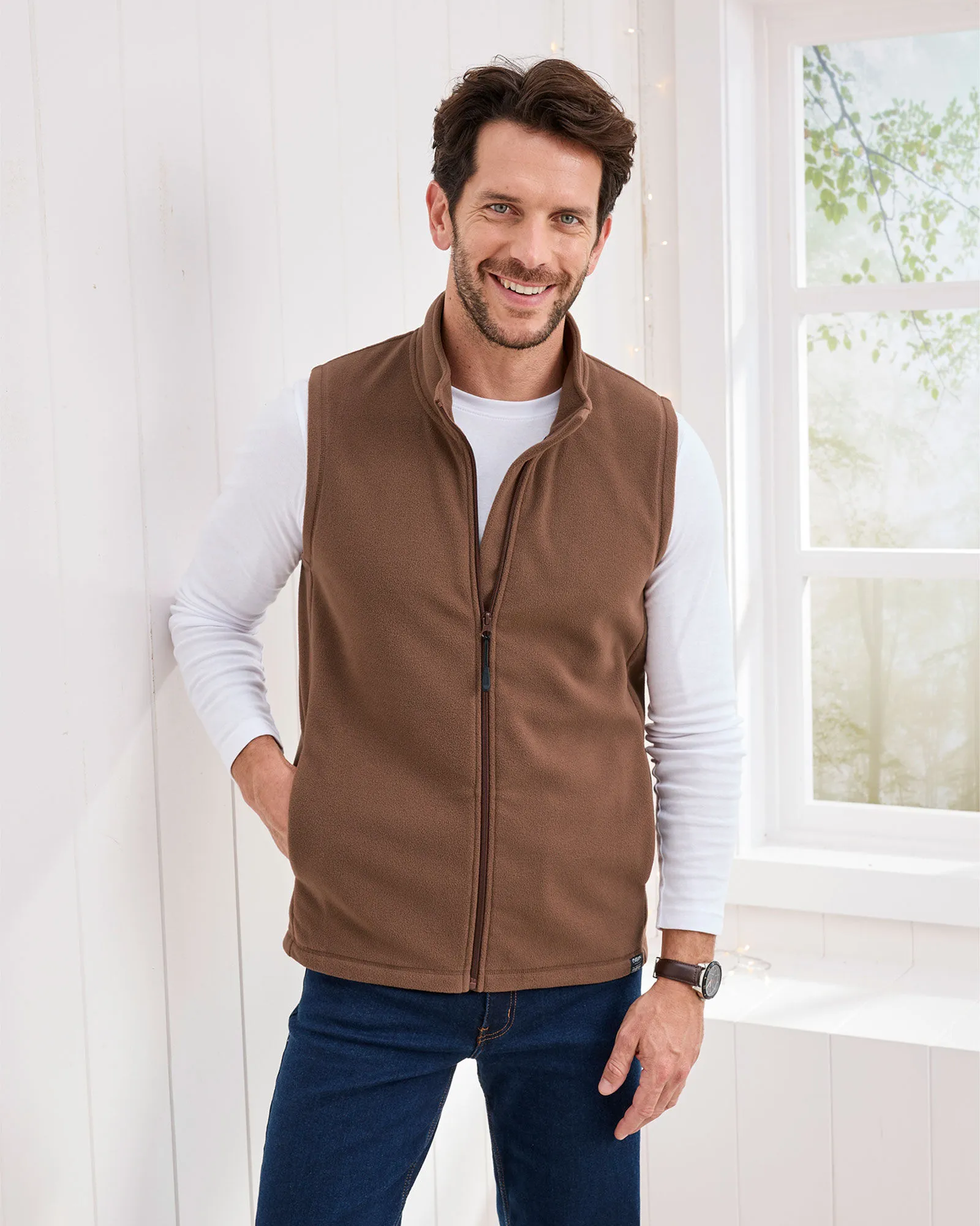 Recycled Microfleece Gilet