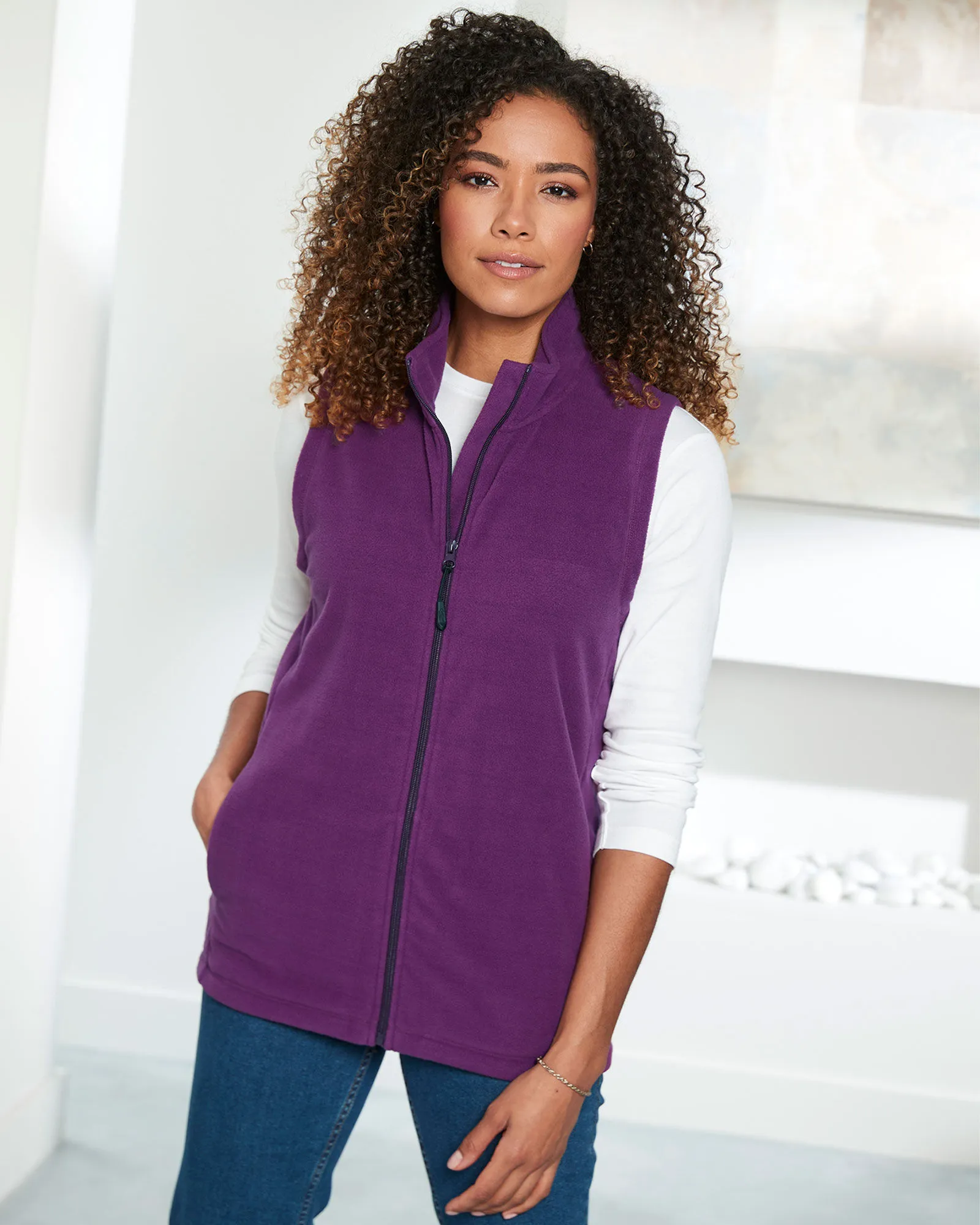 Recycled Microfleece Gilet