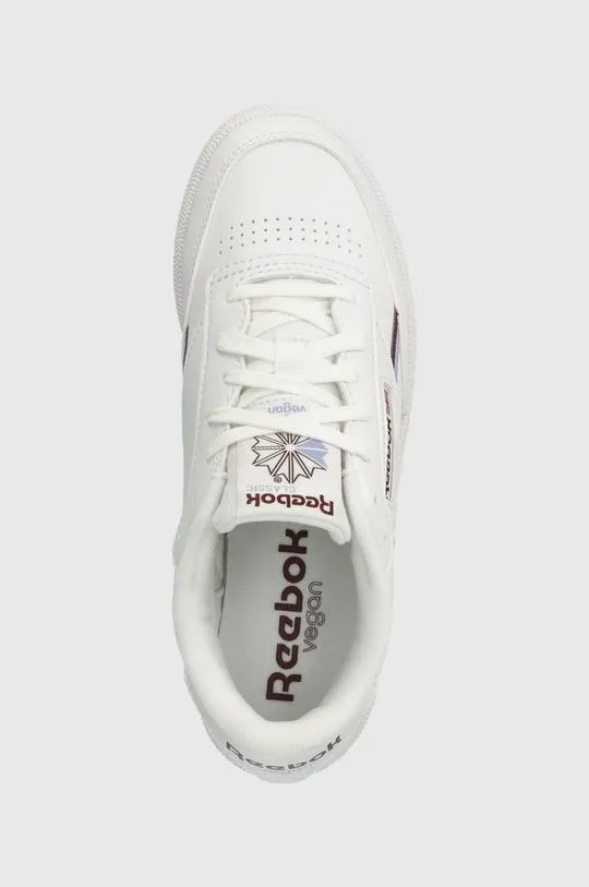 Reebok Classic sneakers CLUB C 85 VEGAN white color