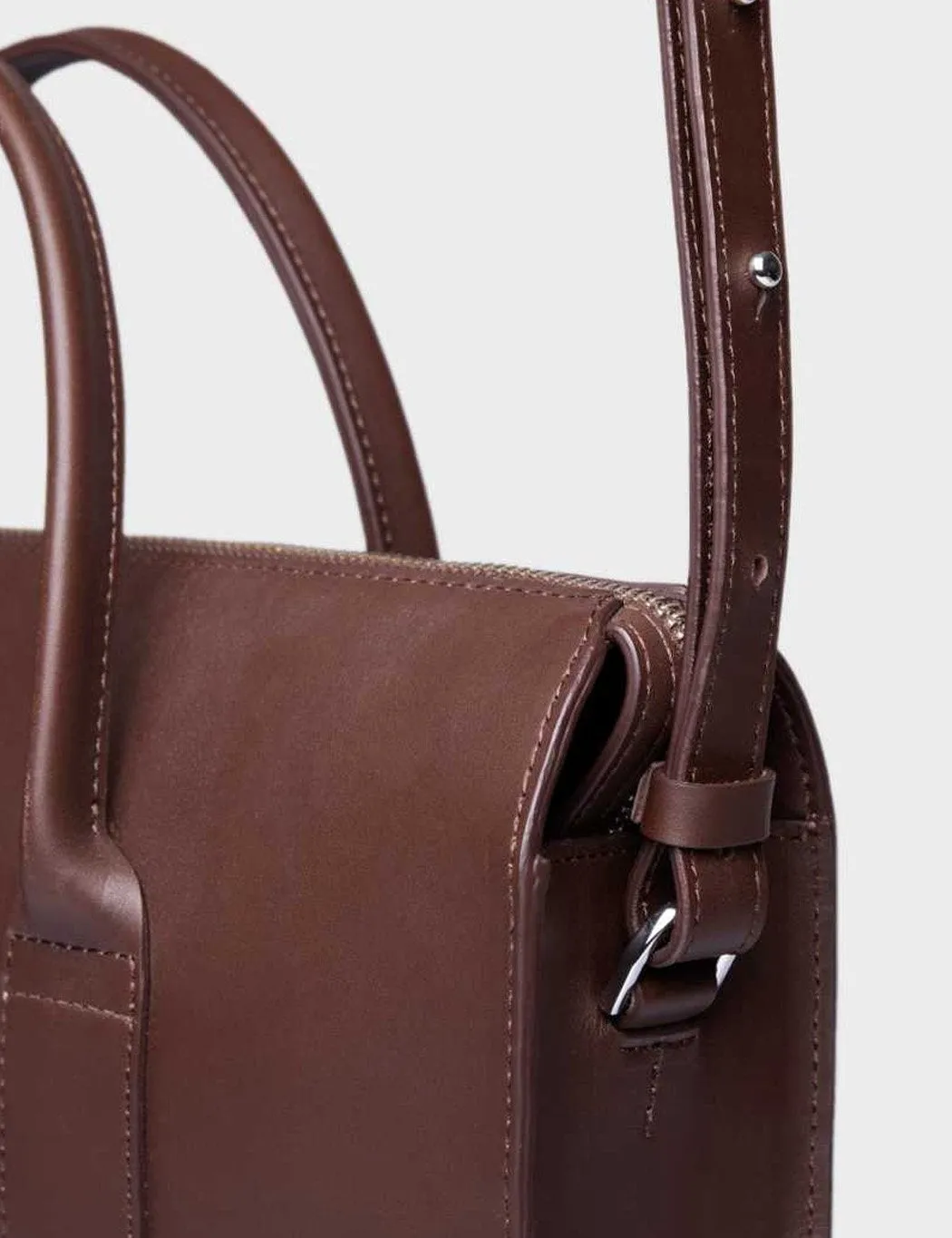 Sandqvist Alice Briefcase - Dark Brown