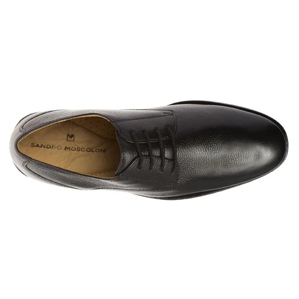 Sandro Moscoloni Wallace Black Leather Derby