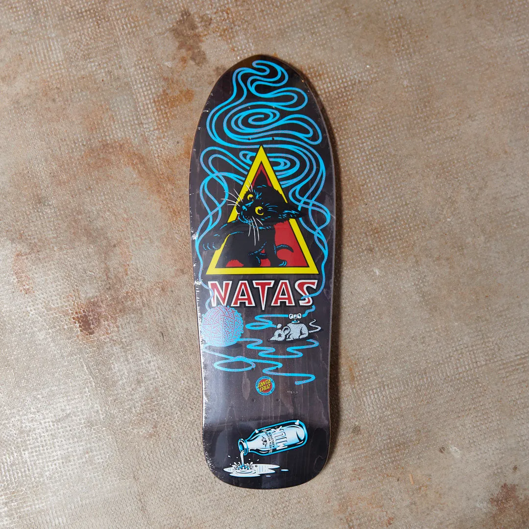 Santa Cruz Skateboards - Planche de skate Natas Kitten Reissue Black