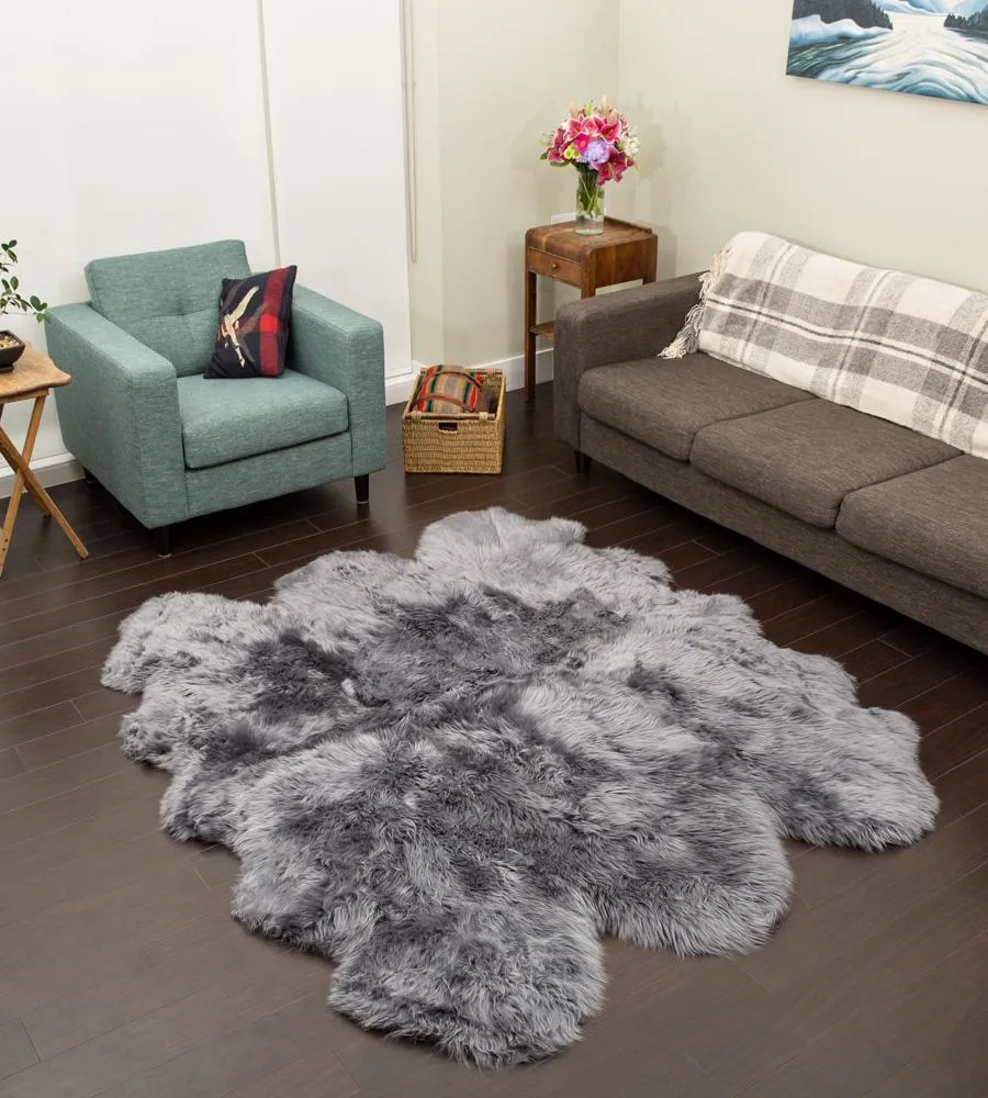 Sexto Grey Sheepskin