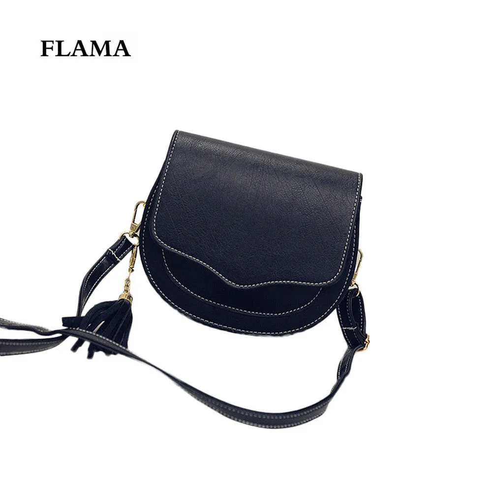 Simple Tassel Women Messenger Bags Casual Hbag Crossbody Shoulder Bag Ladies Sac Femme Casual Bolsos Mujer