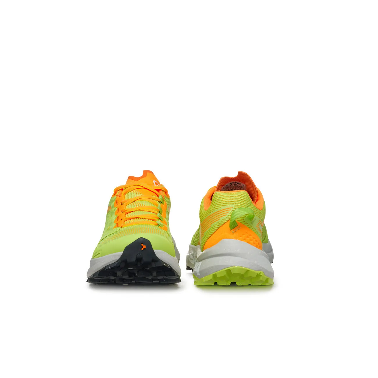 SNEAKERS SPIN PLANET Uomo Sunny Green Orange Fluo