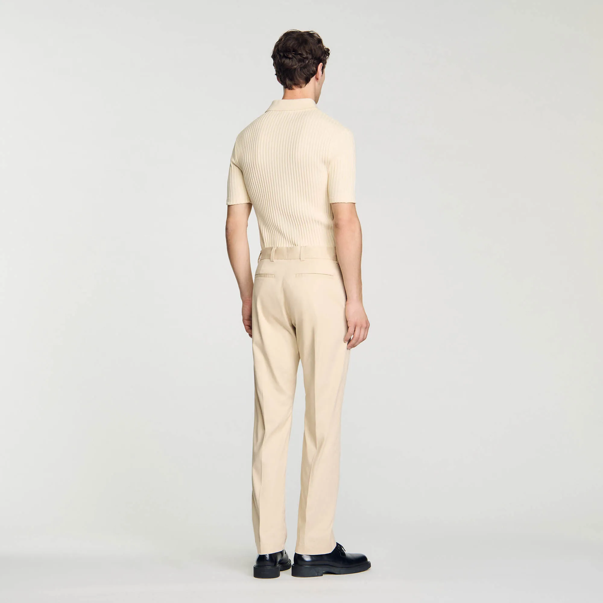 Straight-leg chinos