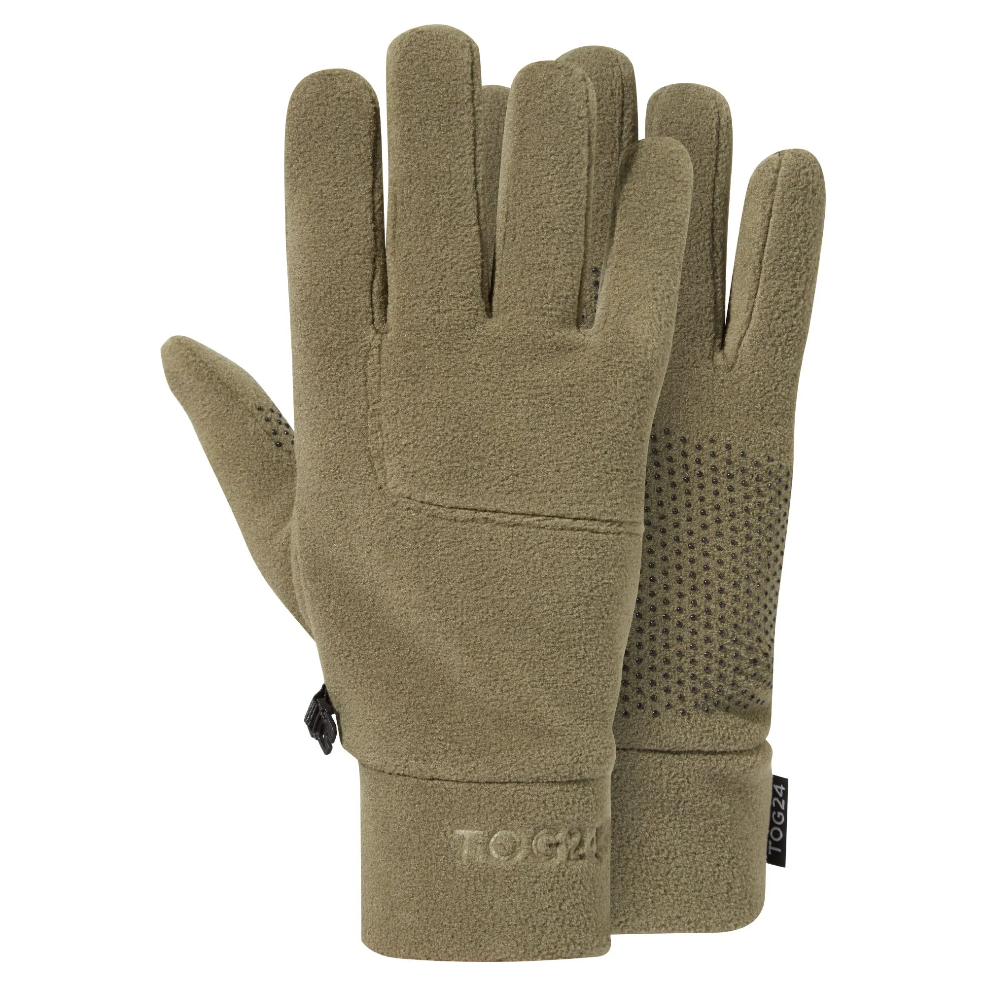 Stride Microfleece Gloves - Khaki