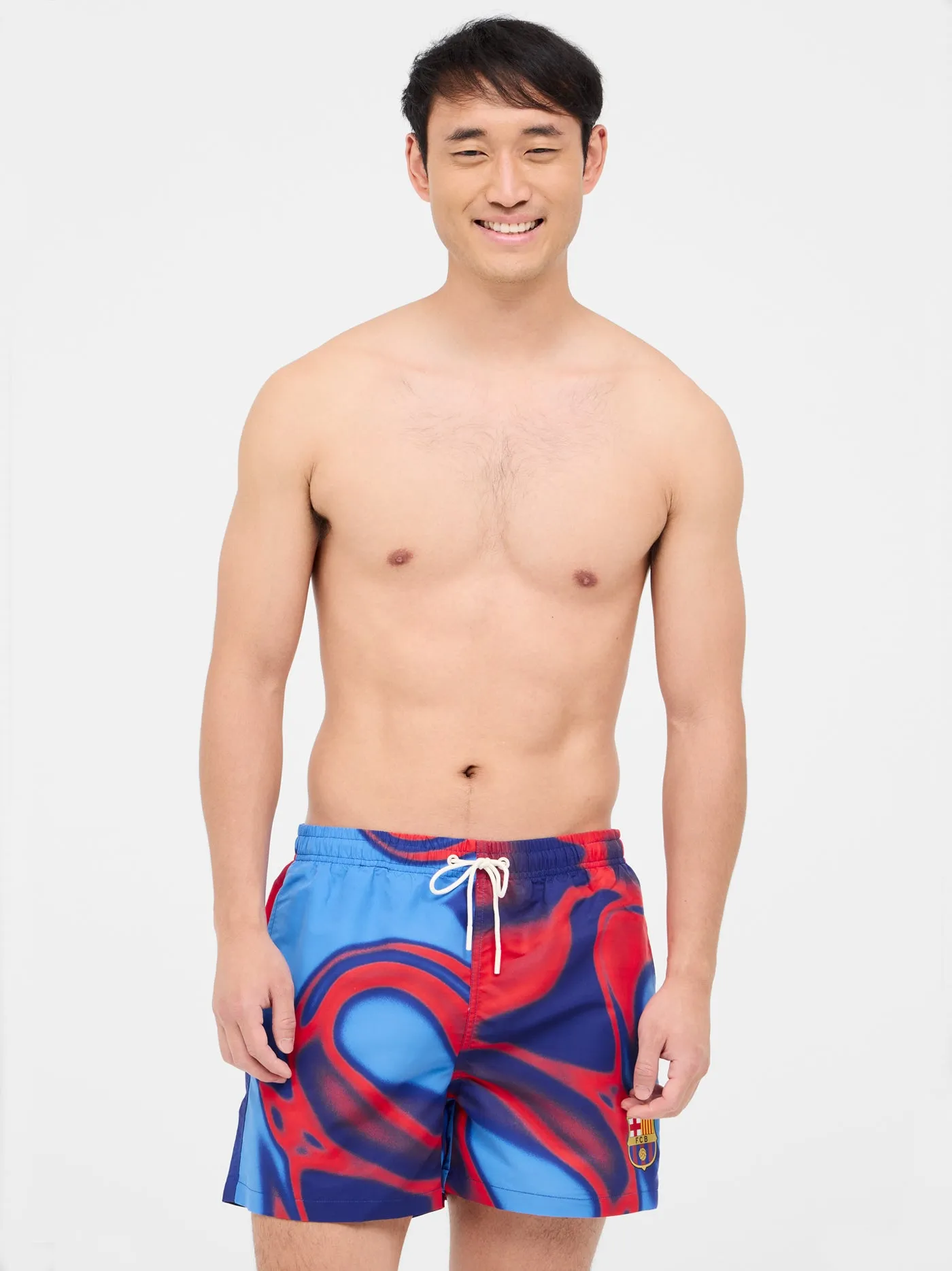 Swimming shorts crest Bara with shapes