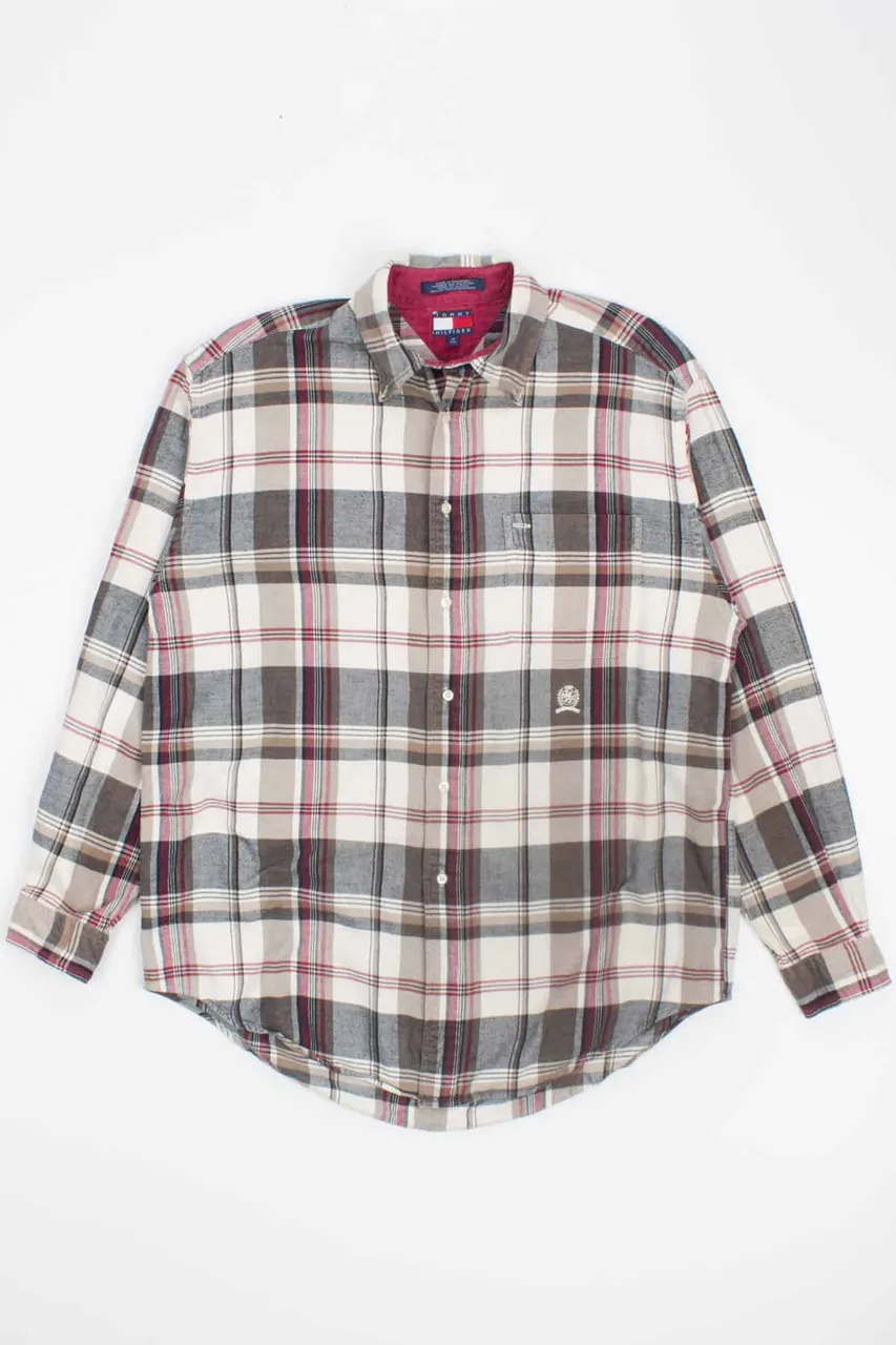 Tan Tommy Hilfiger Flannel