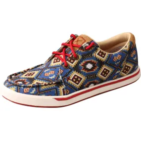 Twisted X Women's Kicks-Blue Multi Aztec