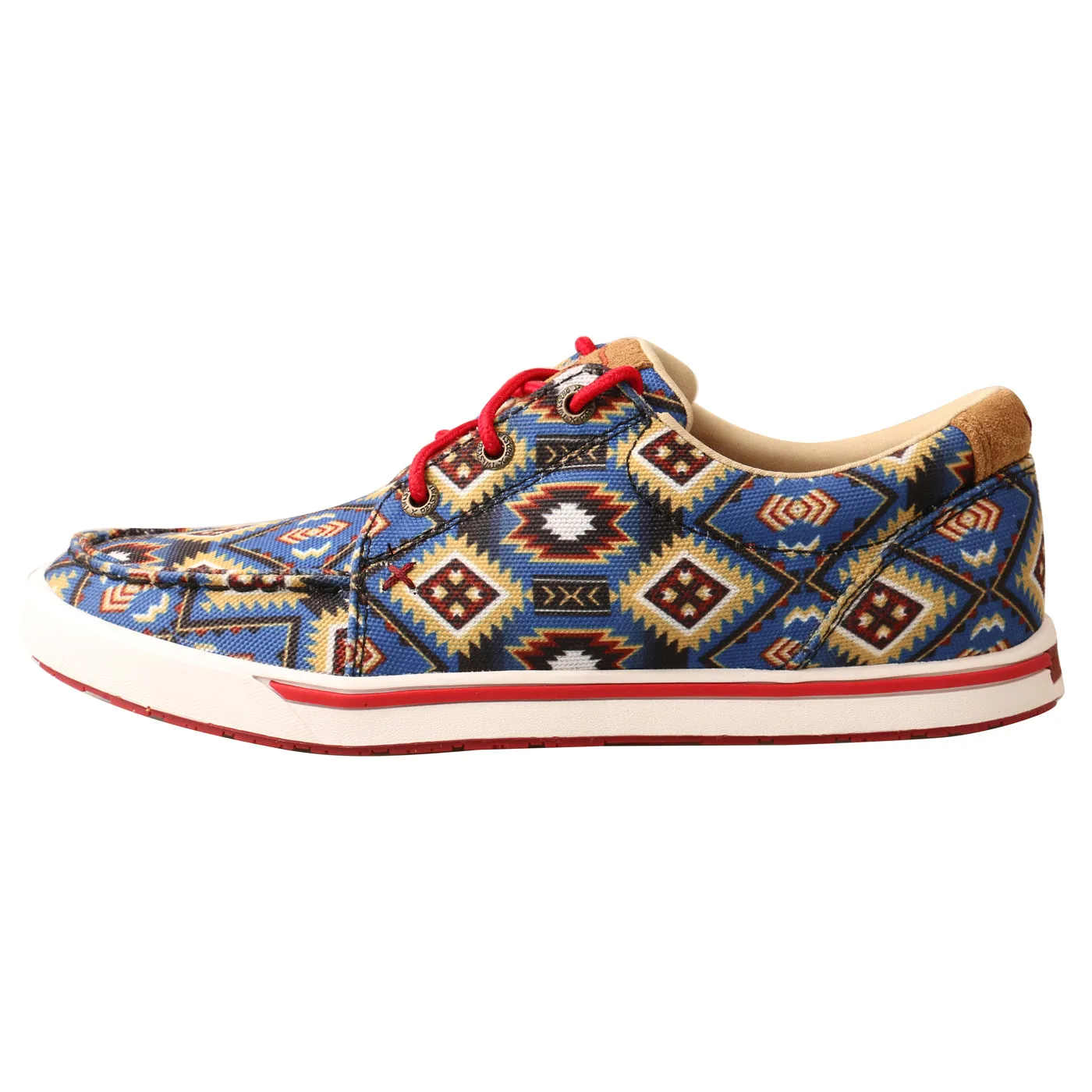 Twisted X Women's Kicks-Blue Multi Aztec