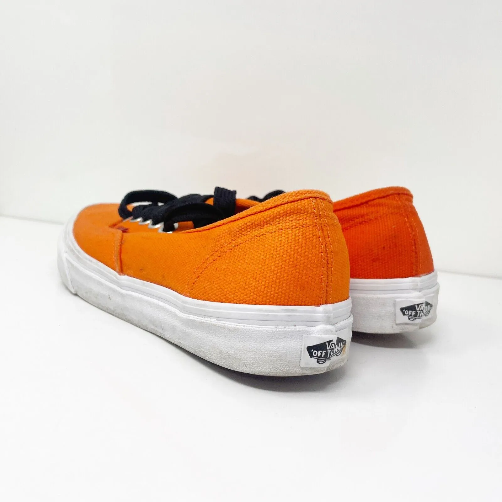 Vans Unisex Off The Wall 721278 Orange Casual Shoes Sneakers Size M 8.5 W 10