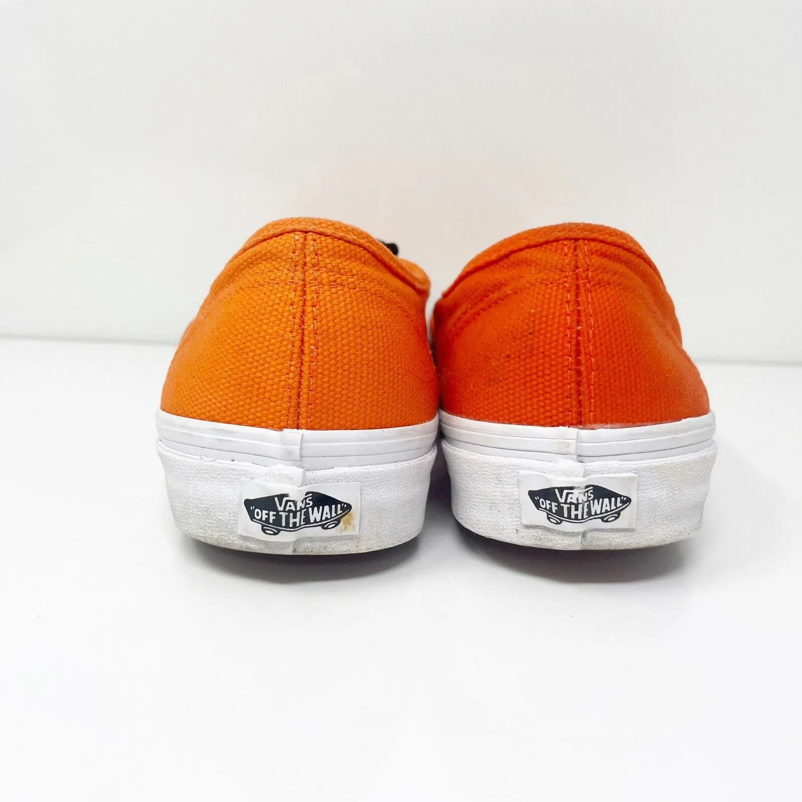 Vans Unisex Off The Wall 721278 Orange Casual Shoes Sneakers Size M 8.5 W 10