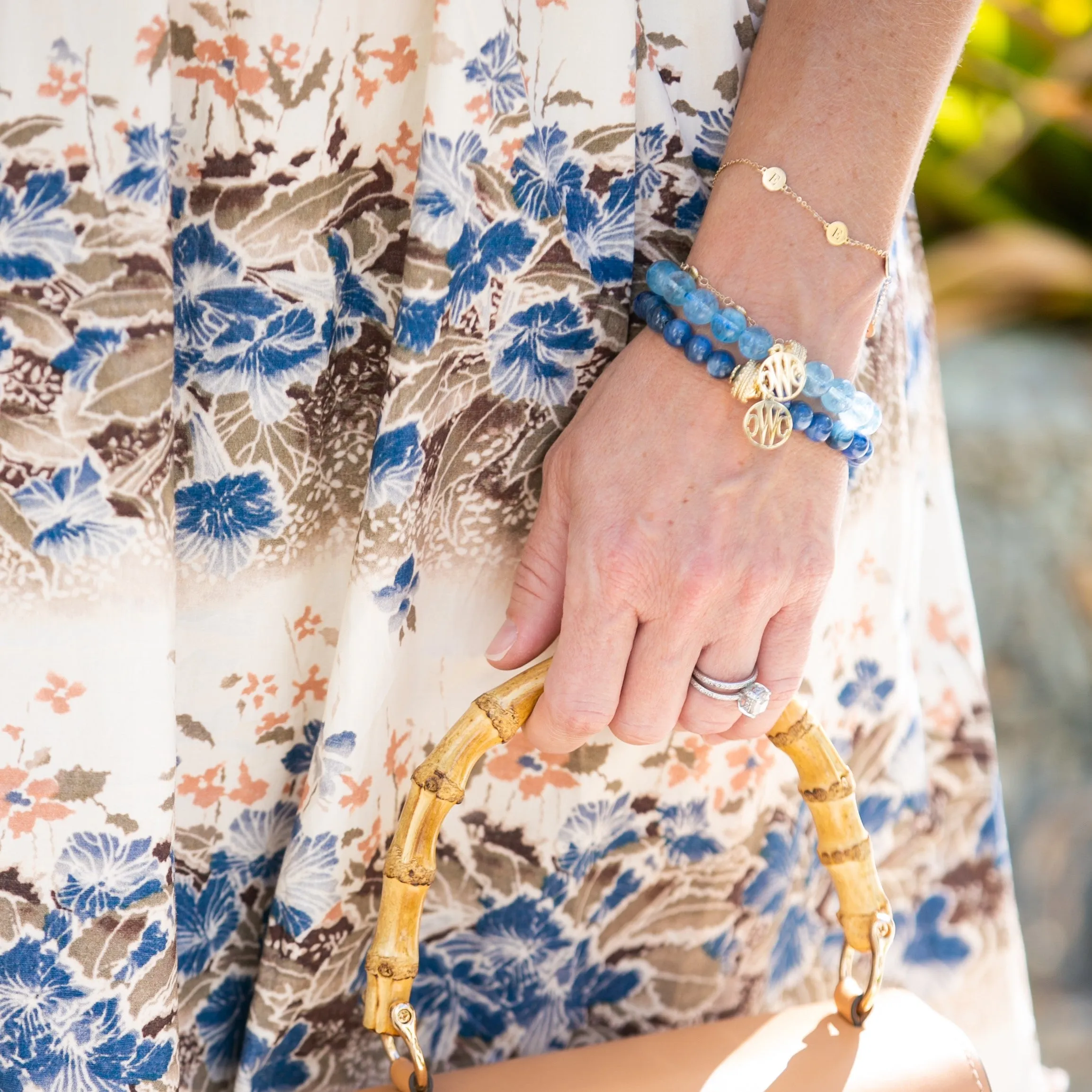 Victoire Kyanite 8mm Stretch Bracelet