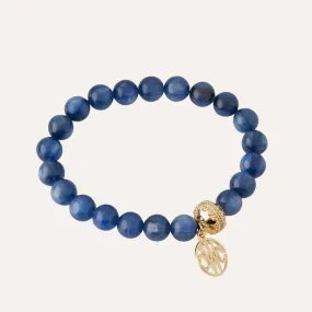 Victoire Kyanite 9mm Stretch Bracelet