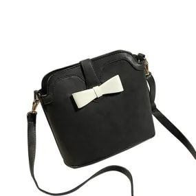 women hbags Bow leather small shell hbag women messenger bags ladies FamousShoulder bags