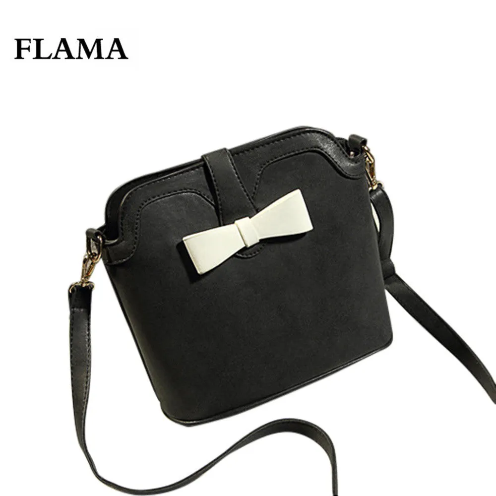 women hbags Bow leather small shell hbag women messenger bags ladies FamousShoulder bags