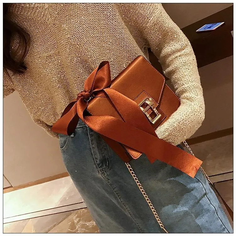 Women Messenger Bags Flap Bowknot Bags