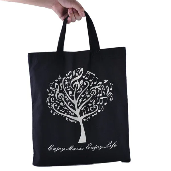 Women Shoulder Bags Cotton Pure Tote Hbag Environmental Protection Shopping Bag Messenger Bags