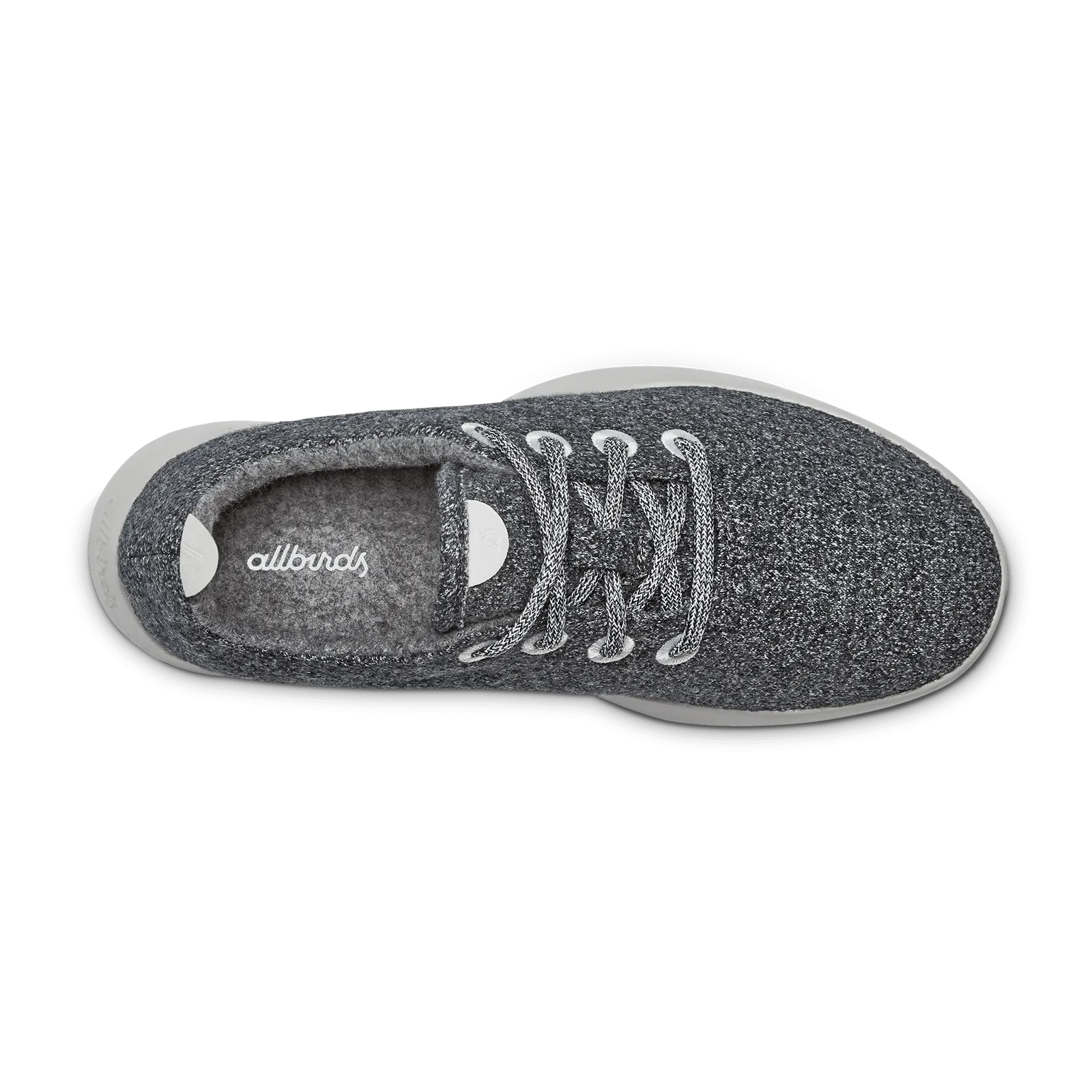 Women's Wool Runners - Natural Grey (Light Grey Sole)