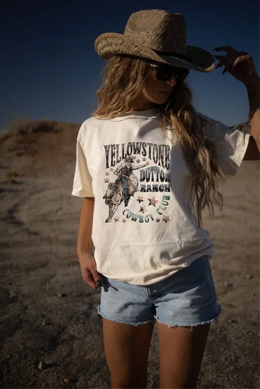 Yellowstone Cowboy Club Graphic Tee