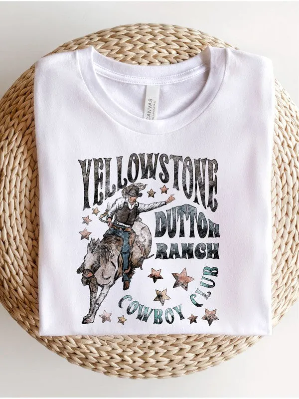 Yellowstone Cowboy Club Graphic Tee